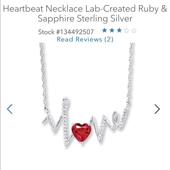 Kay Jewelers Jewelry - Ruby necklace